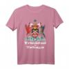 Trinidad Tobago Kleidung Wappen Designed T-Shirt - Perfektes Geschenk für Liebhaber und Einheimische der Inselnation