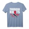 Trinidadian Roots Trinidad und Tobago T-Shirt - Klassisch geschnitten, doppelt genähter Saum, perfekt für Kultur und Reisen