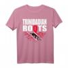 Trinidadian Roots Trinidad und Tobago T-Shirt - Klassisch geschnitten, doppelt genähter Saum, perfekt für Kultur und Reisen