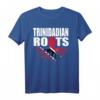 Trinidadian Roots Trinidad und Tobago T-Shirt - Klassisch geschnitten, doppelt genähter Saum, perfekt für Kultur und Reisen