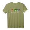 LGBTQ Regenbogen T-Shirt mit Mondmotiv - Liebe bleibt Liebe! Für Stolz, Demo & Geschenke für lesbische, schwule, bisexuelle & trans Personen
