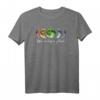 LGBTQ Regenbogen T-Shirt mit Mondmotiv - Liebe bleibt Liebe! Für Stolz, Demo & Geschenke für lesbische, schwule, bisexuelle & trans Personen