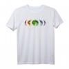 LGBTQ Regenbogen T-Shirt mit Mondmotiv - Liebe bleibt Liebe! Für Stolz, Demo & Geschenke für lesbische, schwule, bisexuelle & trans Personen