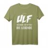 Ulf T-Shirt - Lustige Geschenkidee mit Spruch 'Der Mann. Der Mythos. Die Legende.' für Geburtstag, Weihnachten & Party