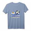 Uruguay Fußball Tank Top für Fans – Leichtes, klassisch geschnittenes Supporter-Shirt mit uruguayischer Flagge
