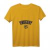Damen Uruguay Fußball T-Shirt mit V-Ausschnitt - Leichtes Fan-Shirt für uruguayische Fußballfans