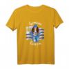 Hübsches Damen T-Shirt mit Uruguaya-Zwillingskönigin Flagge – Perfekt für Geburtstag, Astrologie und Sternzeichen Fans