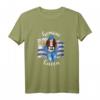 Hübsches Damen T-Shirt mit Uruguaya-Zwillingskönigin Flagge – Perfekt für Geburtstag, Astrologie und Sternzeichen Fans
