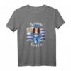 Hübsches Damen T-Shirt mit Uruguaya-Zwillingskönigin Flagge – Perfekt für Geburtstag, Astrologie und Sternzeichen Fans