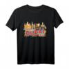 Ich wäre lieber in den Vereinigten Arabischen Emiraten T-Shirt - Dubai Sehenswürdigkeiten Retro Design, patriotisches Reisesouvenir für Urlaub & Nationalfeiertag