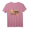 Ich wäre lieber in den Vereinigten Arabischen Emiraten T-Shirt - Dubai Sehenswürdigkeiten Retro Design, patriotisches Reisesouvenir für Urlaub & Nationalfeiertag