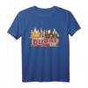 Ich wäre lieber in den Vereinigten Arabischen Emiraten T-Shirt - Dubai Sehenswürdigkeiten Retro Design, patriotisches Reisesouvenir für Urlaub & Nationalfeiertag