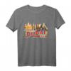 Ich wäre lieber in den Vereinigten Arabischen Emiraten T-Shirt - Dubai Sehenswürdigkeiten Retro Design, patriotisches Reisesouvenir für Urlaub & Nationalfeiertag