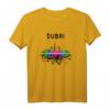 Dubai Vereinigte Arabische Emirate VAE Souvenir T-Shirt mit Skyline Splash Motiv – Perfekt für den Urlaub am Persischen Golf