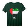 VAE-Fahnenhemd | Herzflaggen T-Shirt der Vereinigten Arabischen Emirate – Souvenir für Männer, Frauen & Kinder