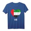 VAE-Fahnenhemd | Herzflaggen T-Shirt der Vereinigten Arabischen Emirate – Souvenir für Männer, Frauen & Kinder