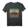 Dubai Skyline Vintage T-Shirt - Retro Design mit Burj Khalifa, Souvenir für Touristen & Dubai Fans