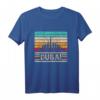 Dubai Skyline Vintage T-Shirt - Retro Design mit Burj Khalifa, Souvenir für Touristen & Dubai Fans