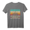 Dubai Skyline Vintage T-Shirt - Retro Design mit Burj Khalifa, Souvenir für Touristen & Dubai Fans