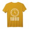 Kein Bier vor Vier T-Shirt – Humorvolles Party-Shirt für Bierliebhaber und Freunde mit Spruch