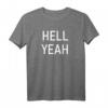 Hell Yeah Lustig T-Shirt mit Sarkastischen Sprüchen – Witziges Geschenk zum HapPanda für Freunde und Humorliebhaber